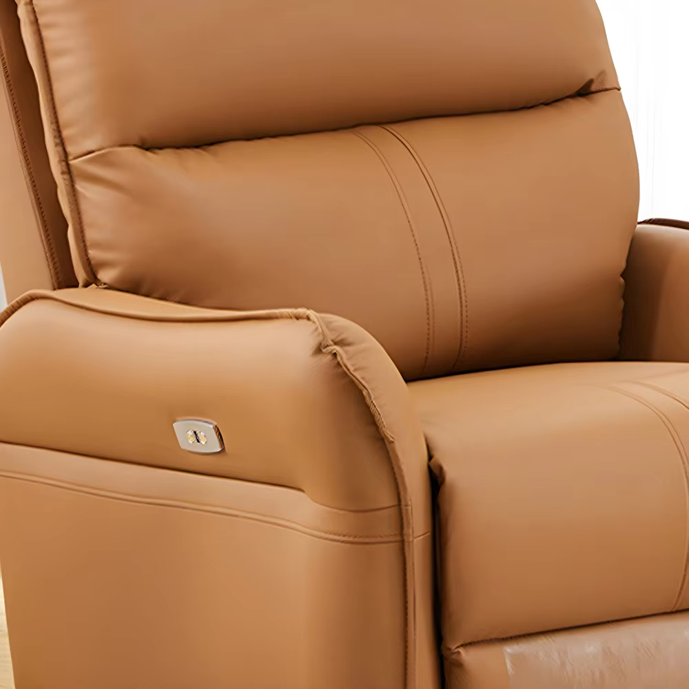 Home Theater Electric Recliner Seating Modern Swivel Glider Recliner Chair with Massage Heating Function