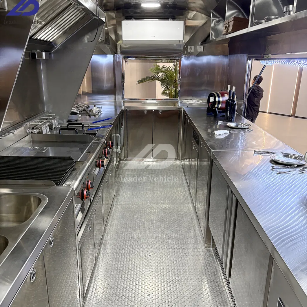 Fast Food Trailer Rear View