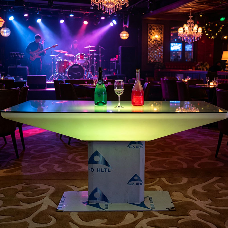 Luminous LED Lighting Bar Chair