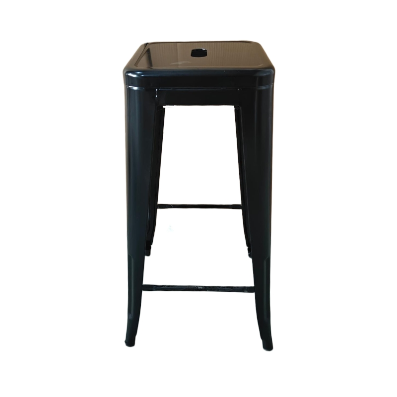 Wholesale Cheap Vintage Industrial Kitchen Counter Stackable Outdoor Table Height Bar Stool