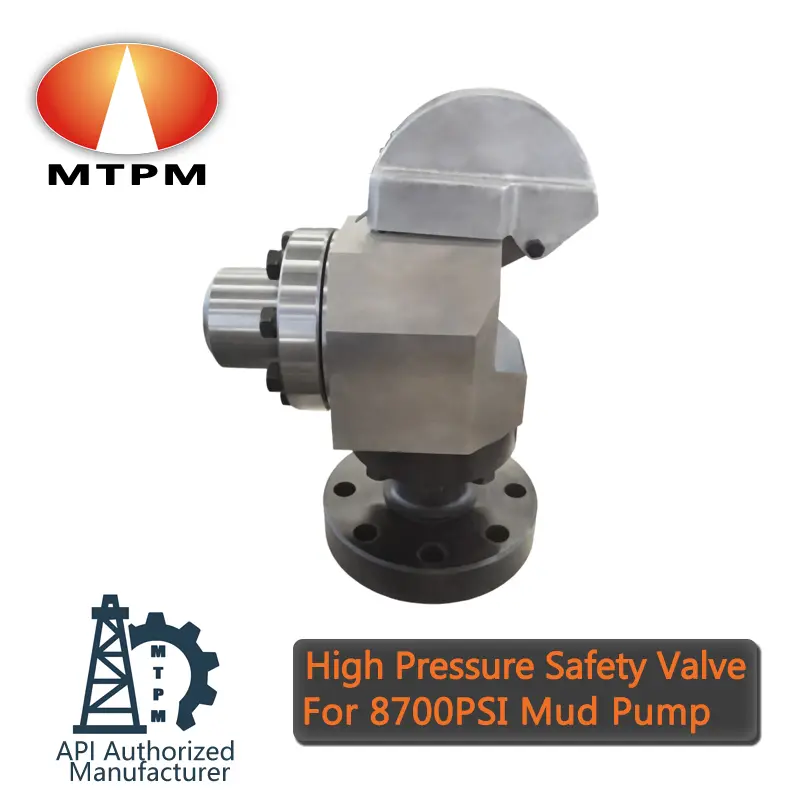 Buy MTHJA52 Dual Pins Shear Relief Safety Valve for High Pressure Mud pump Manufacturers, Factory