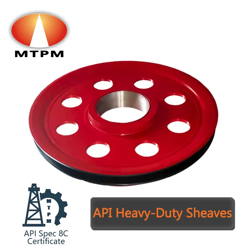 Buy Heavy Duty Sheaves for Crown Block, Traveling Block, Hook Block, and Mast Factory, Product