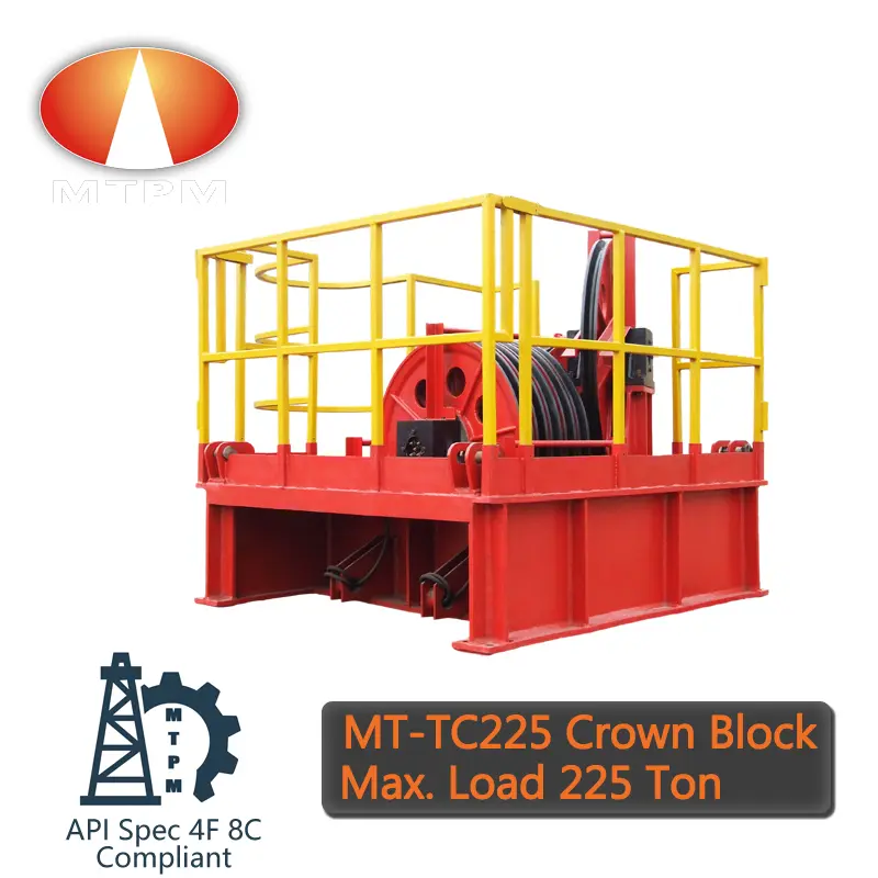 China MT-TC Series Crown Block for Drilling Rigs Manufacturer, Factories