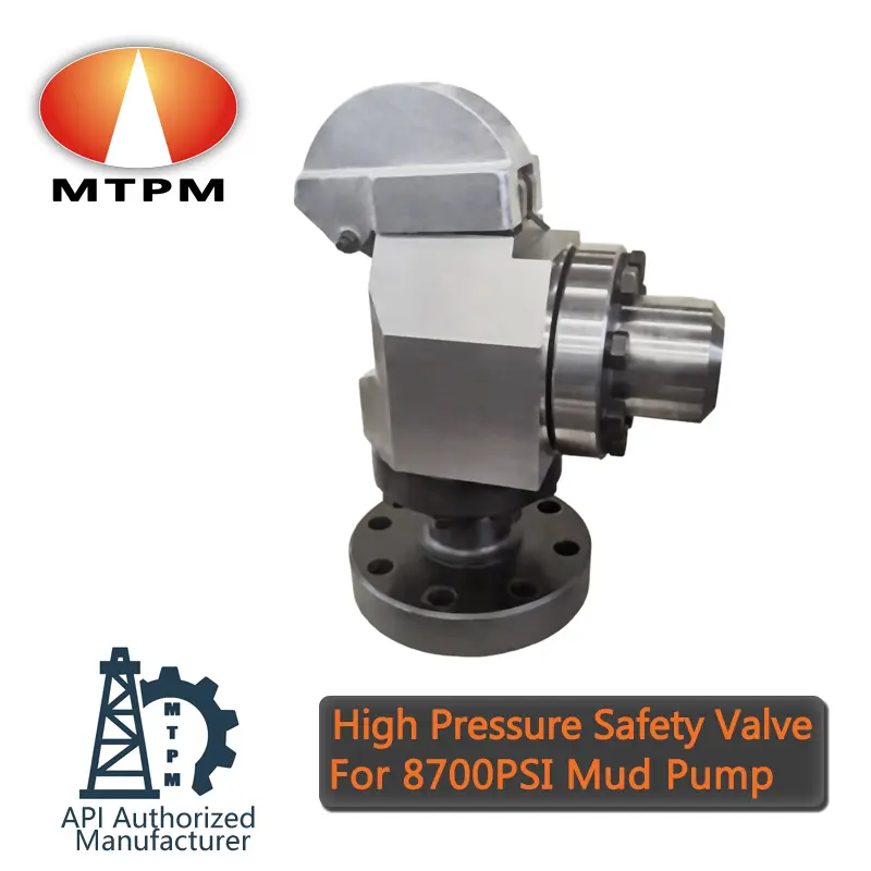 Buy MTHJA52 Dual Pins Shear Relief Safety Valve for High Pressure Mud pump Manufacturers, Factory