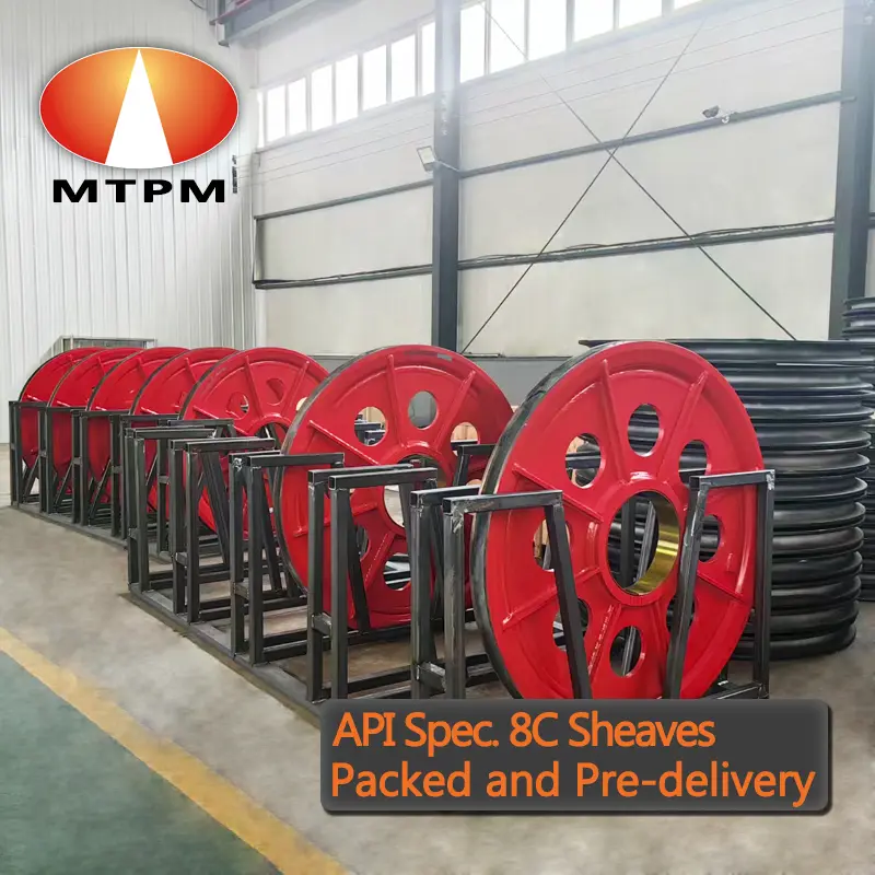 Sheaves ready for shipment