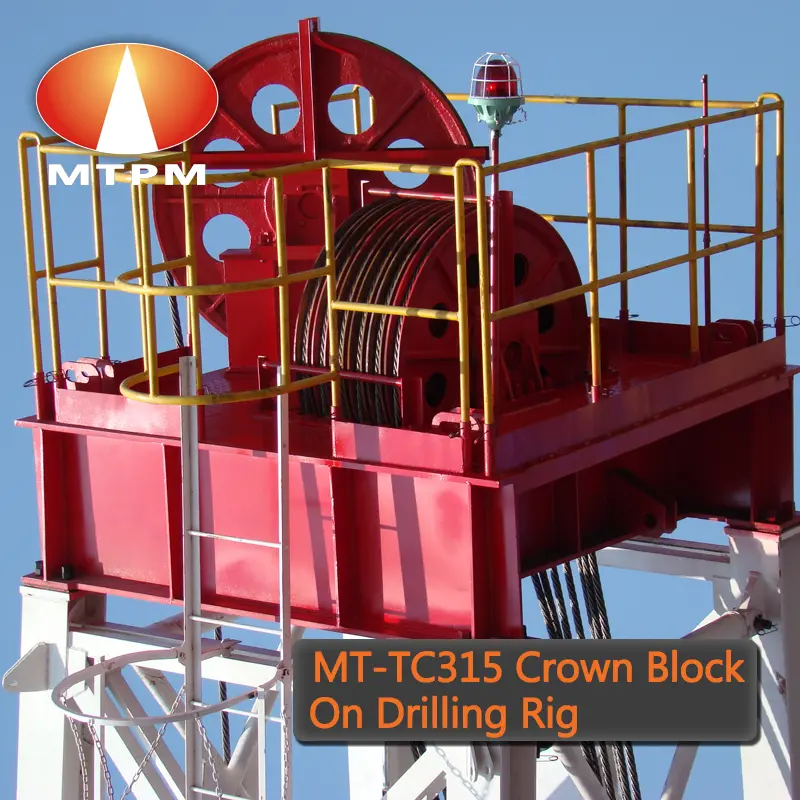 China MT-TC Series Crown Block for Drilling Rigs Manufacturer, Factories