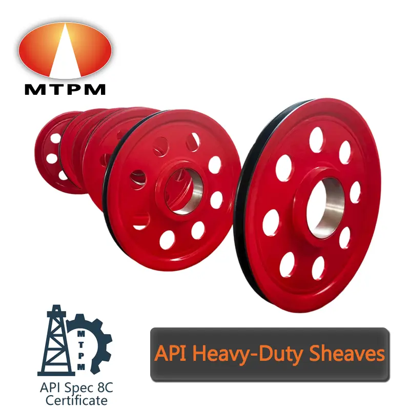 Buy Heavy Duty Sheaves for Crown Block, Traveling Block, Hook Block, and Mast Factory, Product