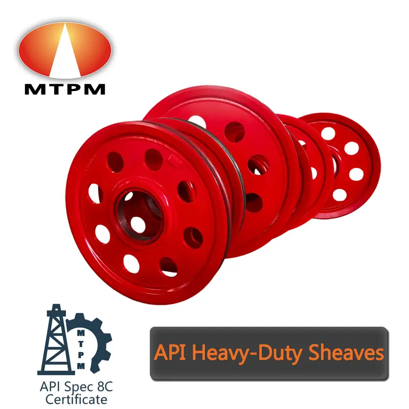 Buy Heavy Duty Sheaves for Crown Block, Traveling Block, Hook Block, and Mast Factory, Product