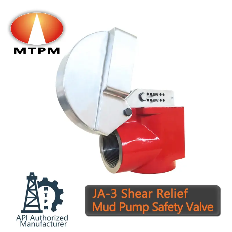 Buy JA3 Shear Relief Safety Valve for Mud pump Manufacturer, Factories