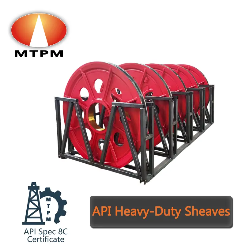 Buy Heavy Duty Sheaves for Crown Block, Traveling Block, Hook Block, and Mast Factory, Product