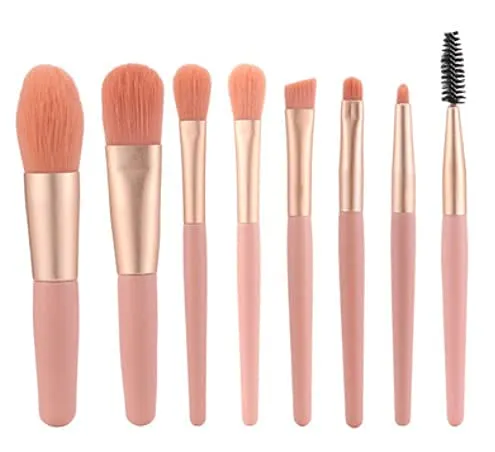 8PCS Professional Makeup Brushes Premium Synthetic Foundation Powder Concealers Eye Shadow Makeup Brush Set