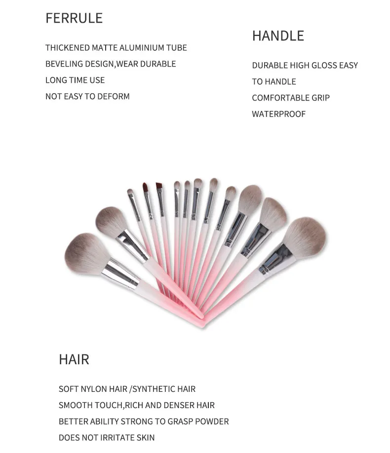 Makeup Brush Set View 2