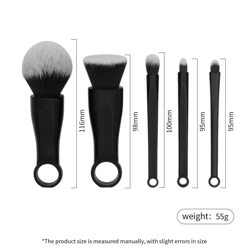 5PCS Face Beauty Care Set Cosmetic Tool Wholesale Eye Shadow Powder Kabuki Foundation Makeup Brush