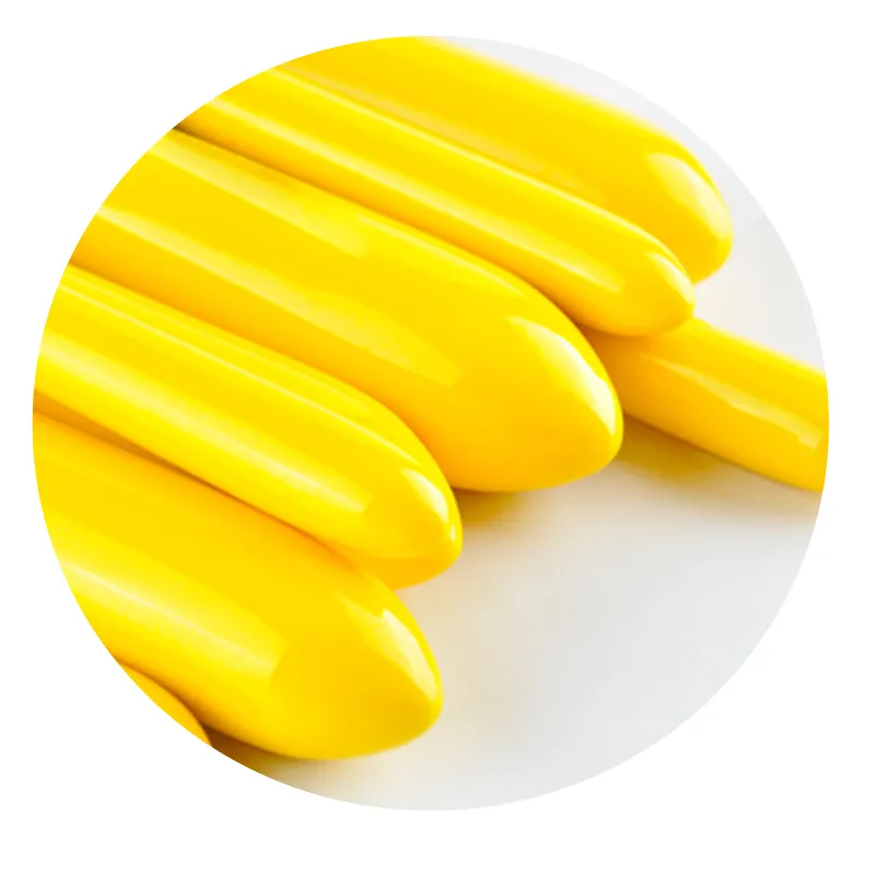 Yellow Makeup Brushes Set 12PC Face Eye Cosmetic Pen Artificial Hair Beauty Tool Make up Powder Blush Brushes Kit