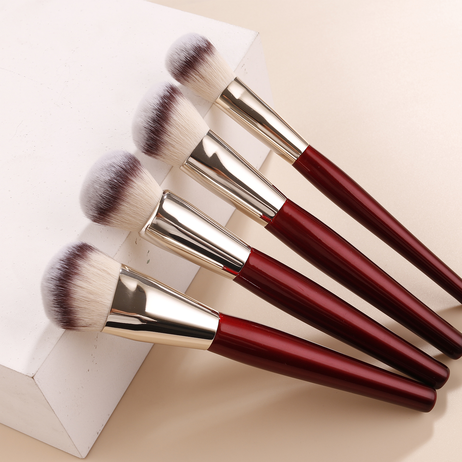 Wholesale Foundation Brush Set Makeup Set Cosmetic Contour Brush for Natural Makeup Tool