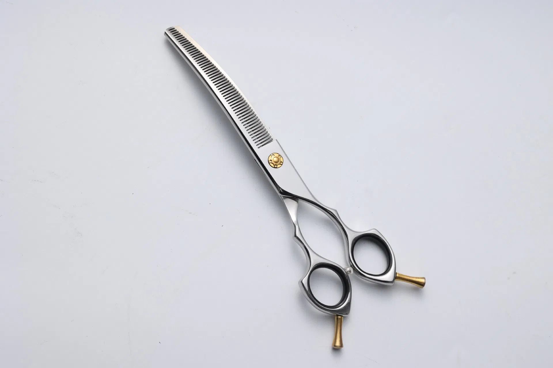 Japan 440c Curved Stainless Steel Pet Grooming Scissor Shear Set