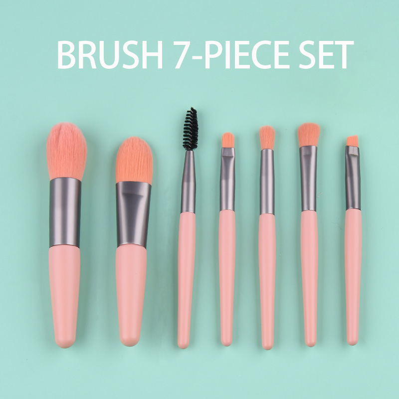 Professional 7-Piece Makeup Brush Set - The Ultimate Tool for Sophisticated Makeup