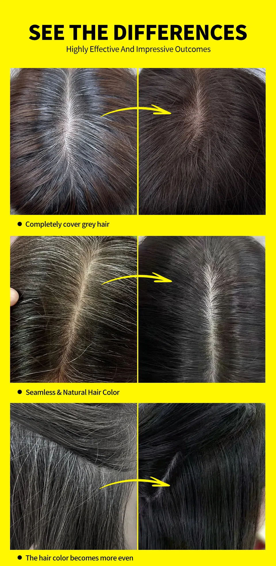 Natural Root Cover Up Hair Concealer Pen