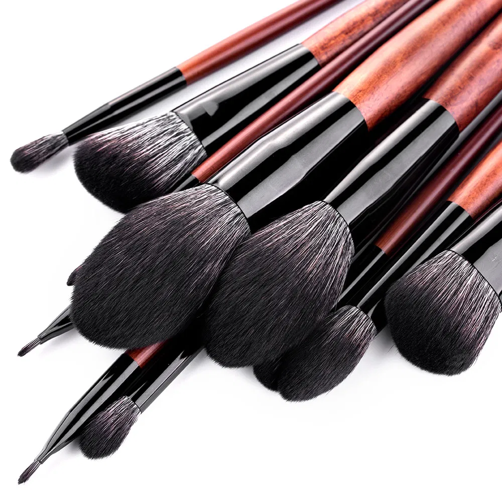 Wholesale Makeup Brush Vintage Makeup Brush Set for Contour Foundation Lipstick Eyeshadow Powder Brush