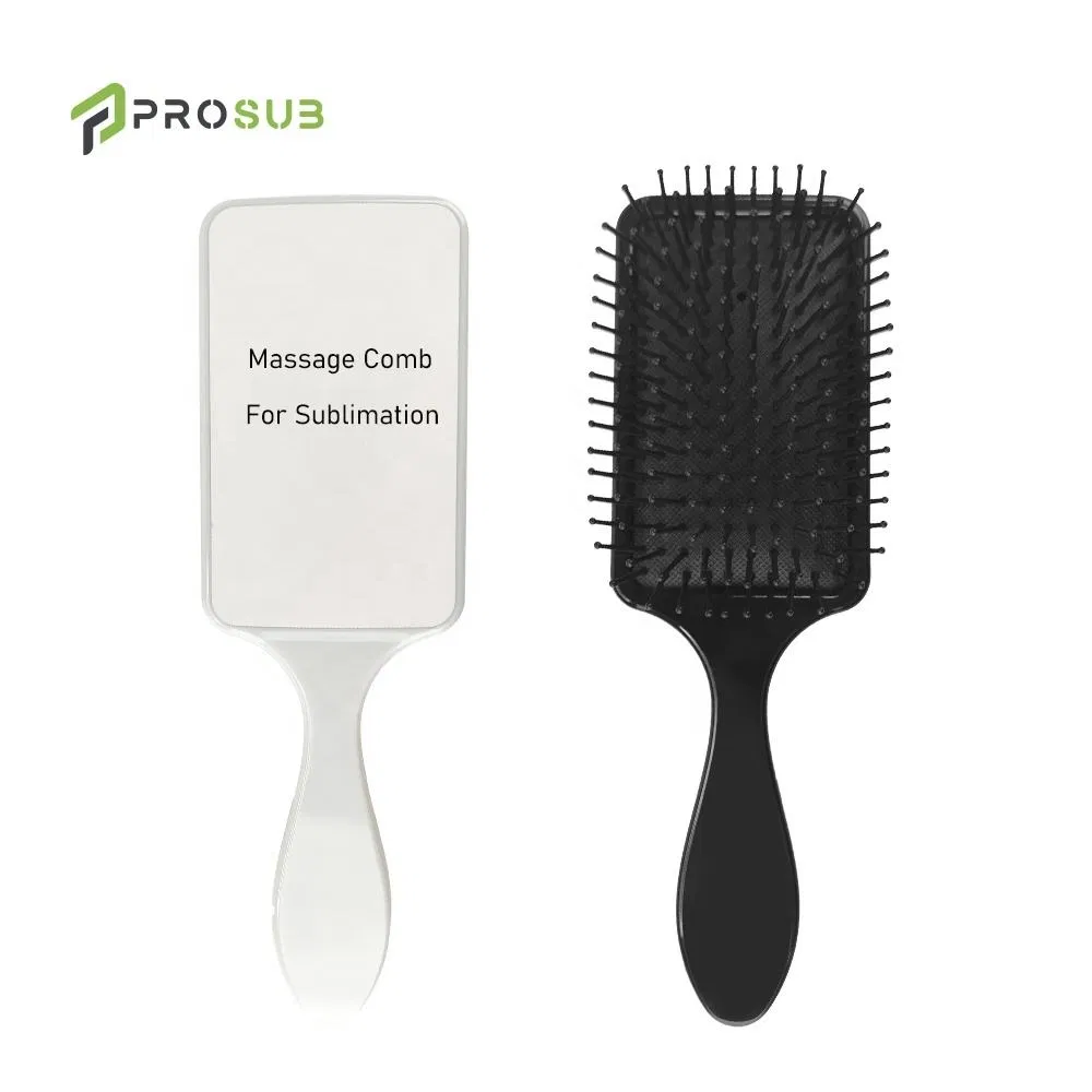 Eco-Friendly Custom Logo Thermal Transfer Hair Brush and Comb