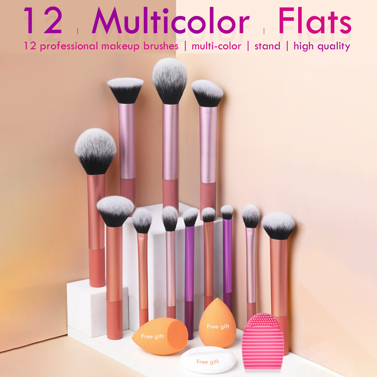 Mini Makeup Brush Set Spec 8