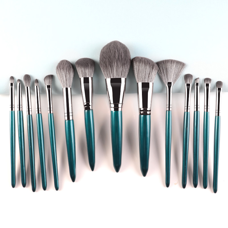14PCS Set Professional Makeup Brush Set Vegan Eyeshadow Brush Foundation Brush Cosmetics Tools