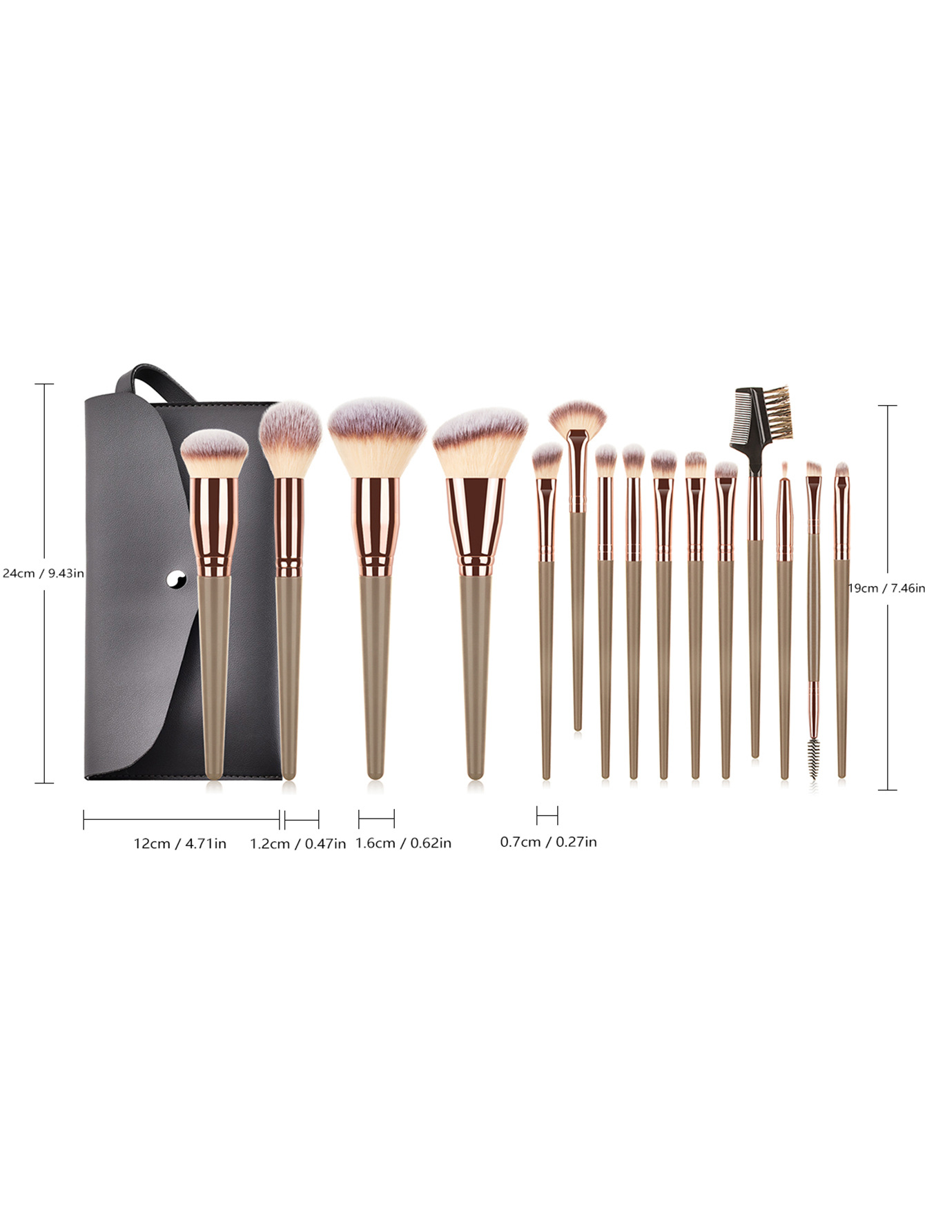 Makeup Brush Set View 3