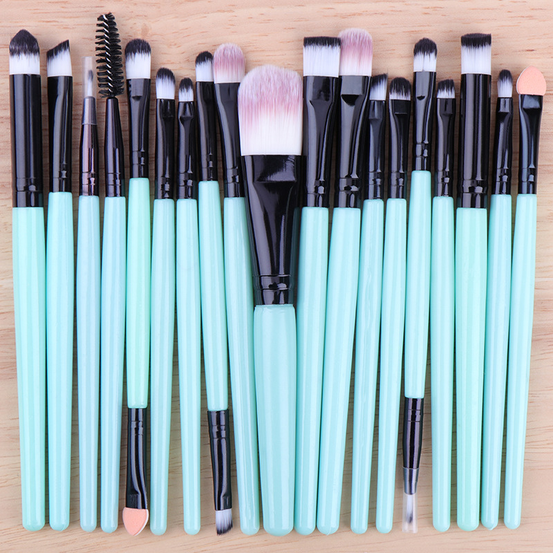 High Quality 20 Pcs Makeup Brush Set Private Label Wholesale Eyeshadow Tool Face Concealer Blush