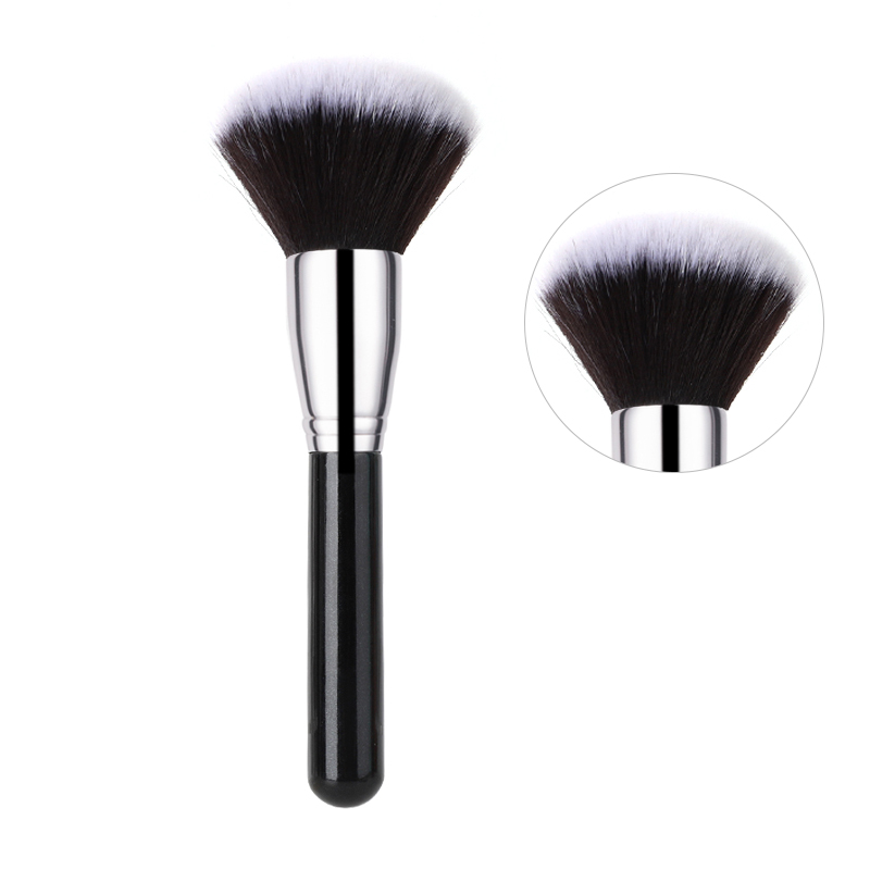 40 Style High Quality Vegan Synthetic Hair Wood Handle Black Makeup Brushes Cosmetic Custom Private Label Makeup Brush Set