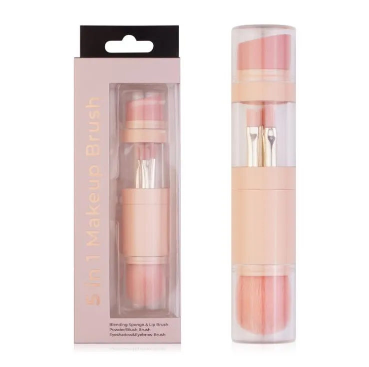 Premium Foundation Blending Blush Concealer Eye Cosmetic Makeup Brush Set