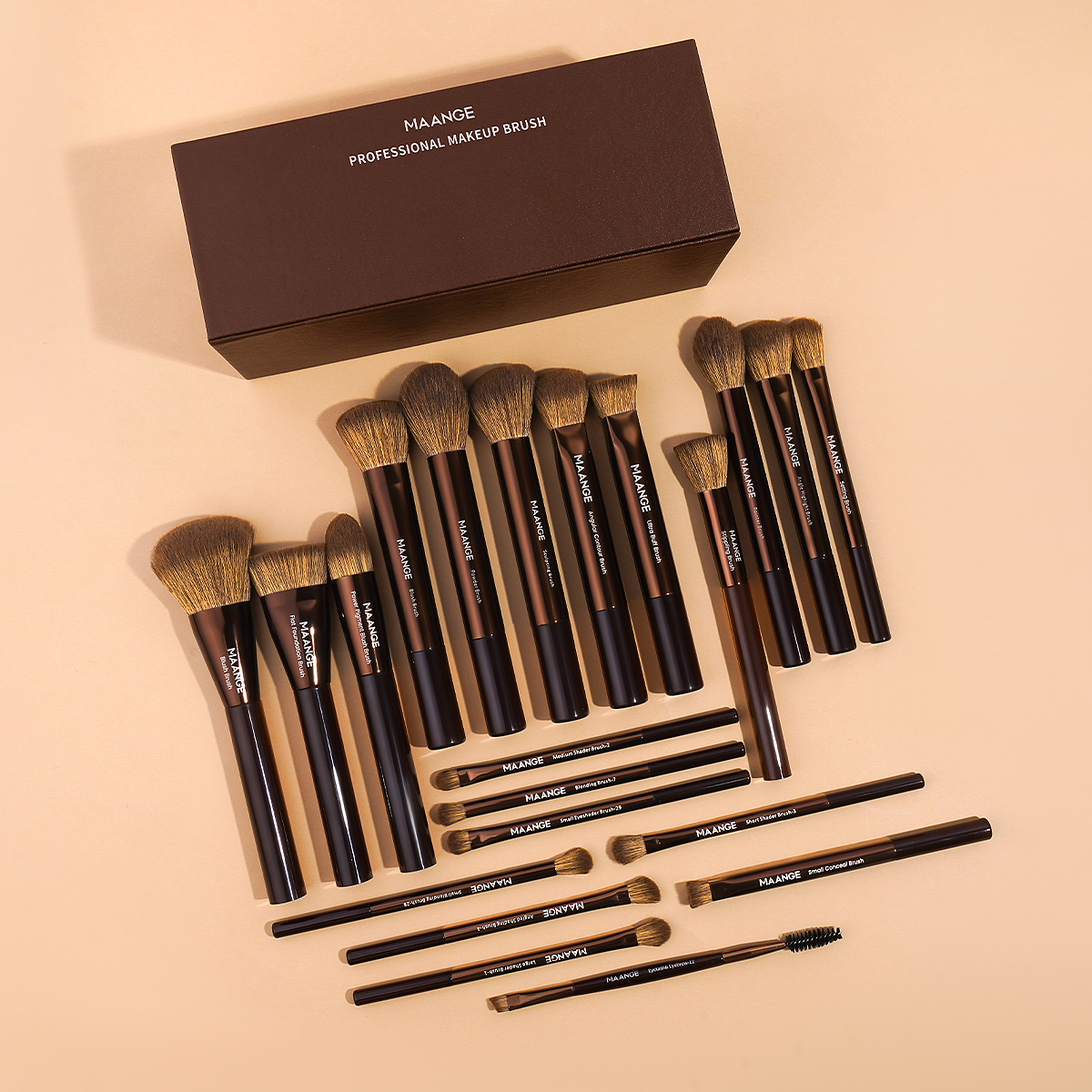 Makeup Brush Set Detail Features