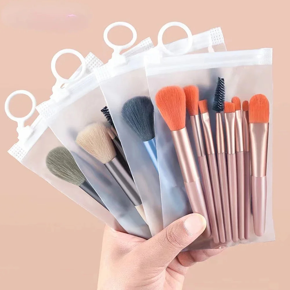 8Pcs Makeup Brush Set Makeup Concealer Brush Blush Loose Powder Eye Shadow Highlighter Foundation Brush Beauty Tools