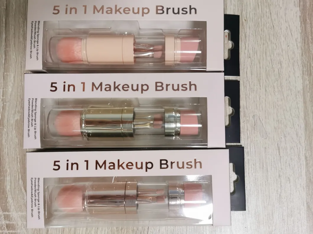 Premium Foundation Blending Blush Concealer Eye Cosmetic Makeup Brush Set