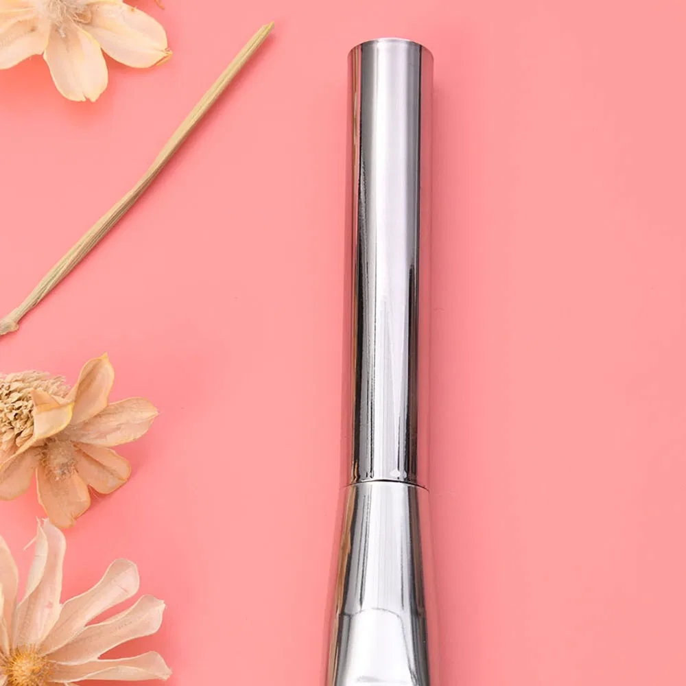 Professional ABS Electroplate Grey Powder Blush Foundation Eyeshadow Makeup Brush Beauty Care Cosmetic