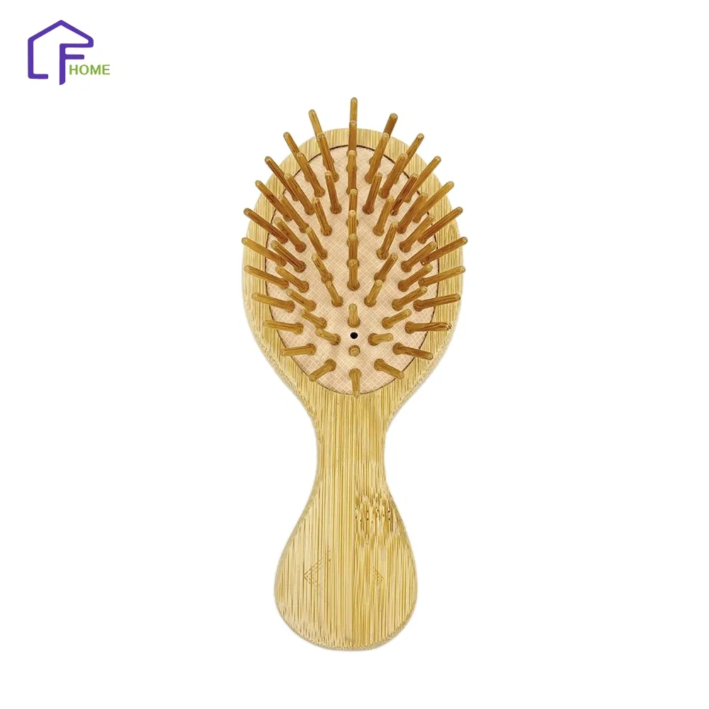 Natural Bristle Anti Static Massage Wooden Hair Brush