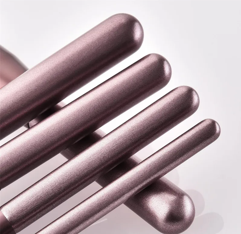12PCS Vegan Makeup Cosmetic Brush Set with Folding Bag