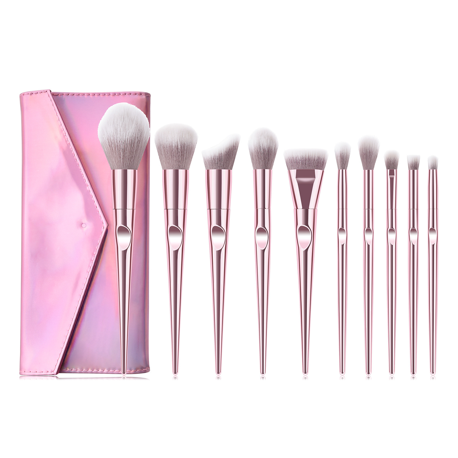 Makeup Brush Set PRO Premium Detail 1