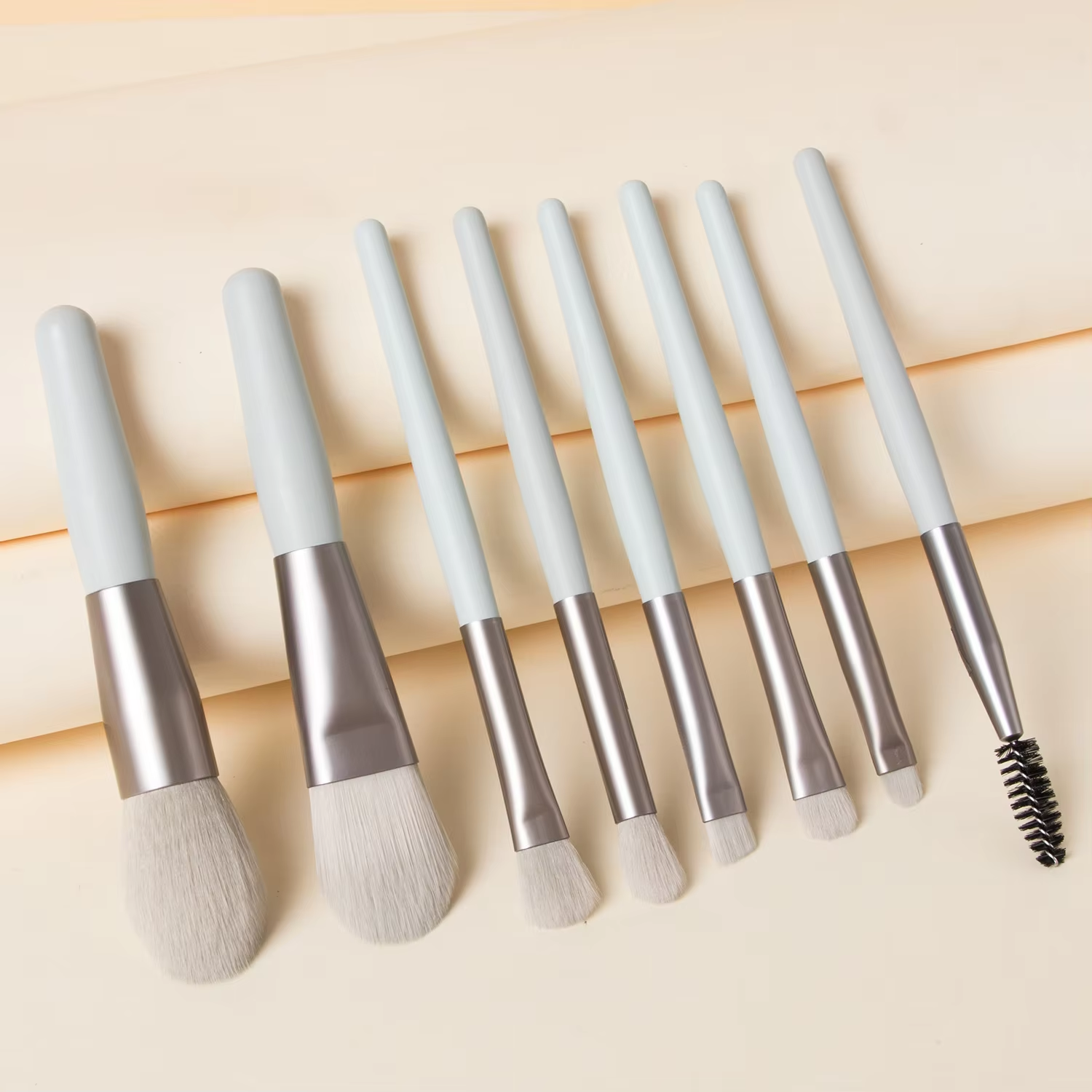 New Product 8 Pcs Travel Cosmetic Make up Brush Kit Private Label High Quality Makeup Set