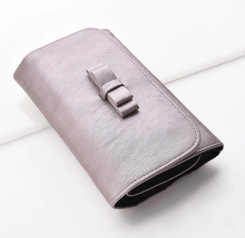 12PCS Vegan Makeup Cosmetic Brush Set with Folding Bag