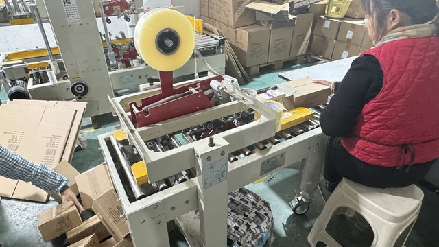 MVX Beauty manufacturing facility interior production line