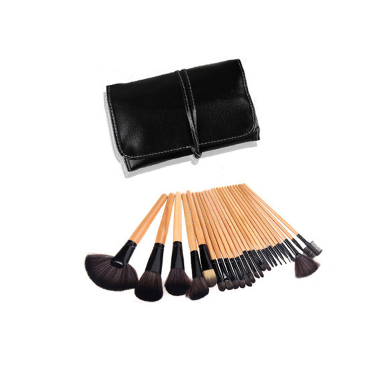 Make up Hot Selling Pink Beauty Brushes Professional 24pcs Makeup Brush Set with Cosmetic Bag Cases