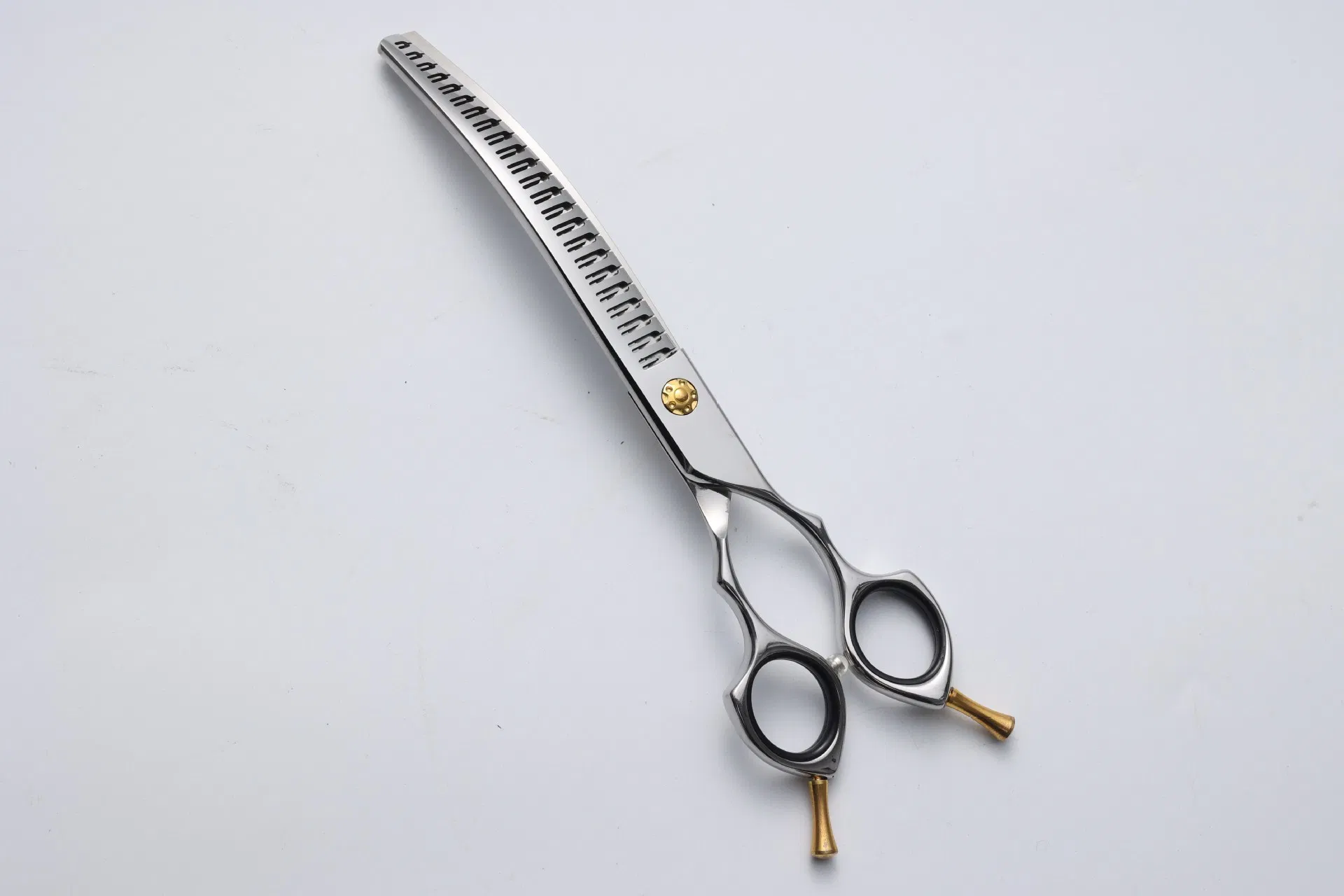 Japan 440c Curved Stainless Steel Pet Grooming Scissor Shear Set