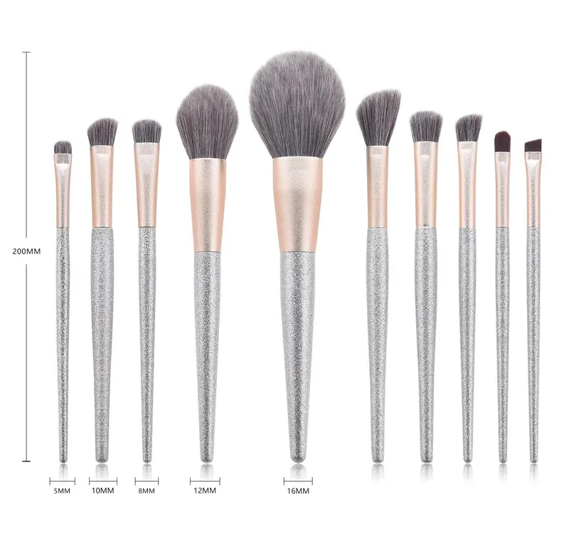 Makeup Brush Set Detail 2