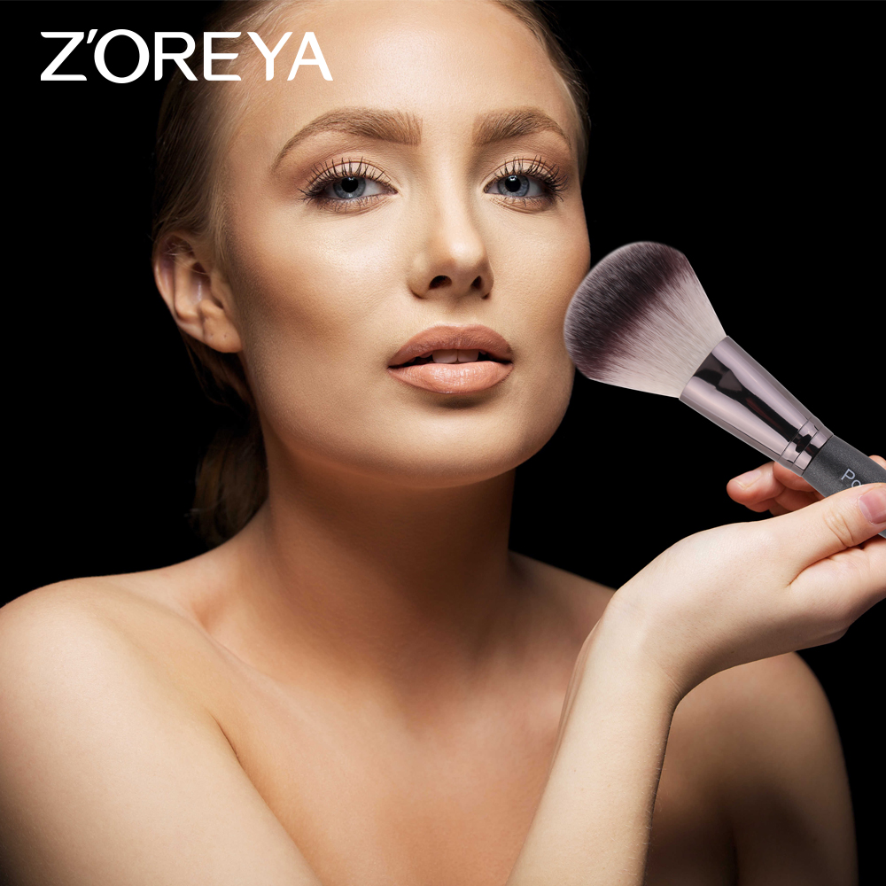 trending product eco friendly wood makeup brushes set brochas de maquillaje