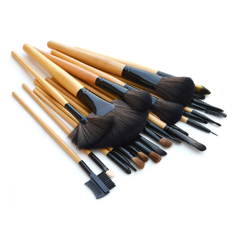 Make up Hot Selling Pink Beauty Brushes Professional 24pcs Makeup Brush Set with Cosmetic Bag Cases