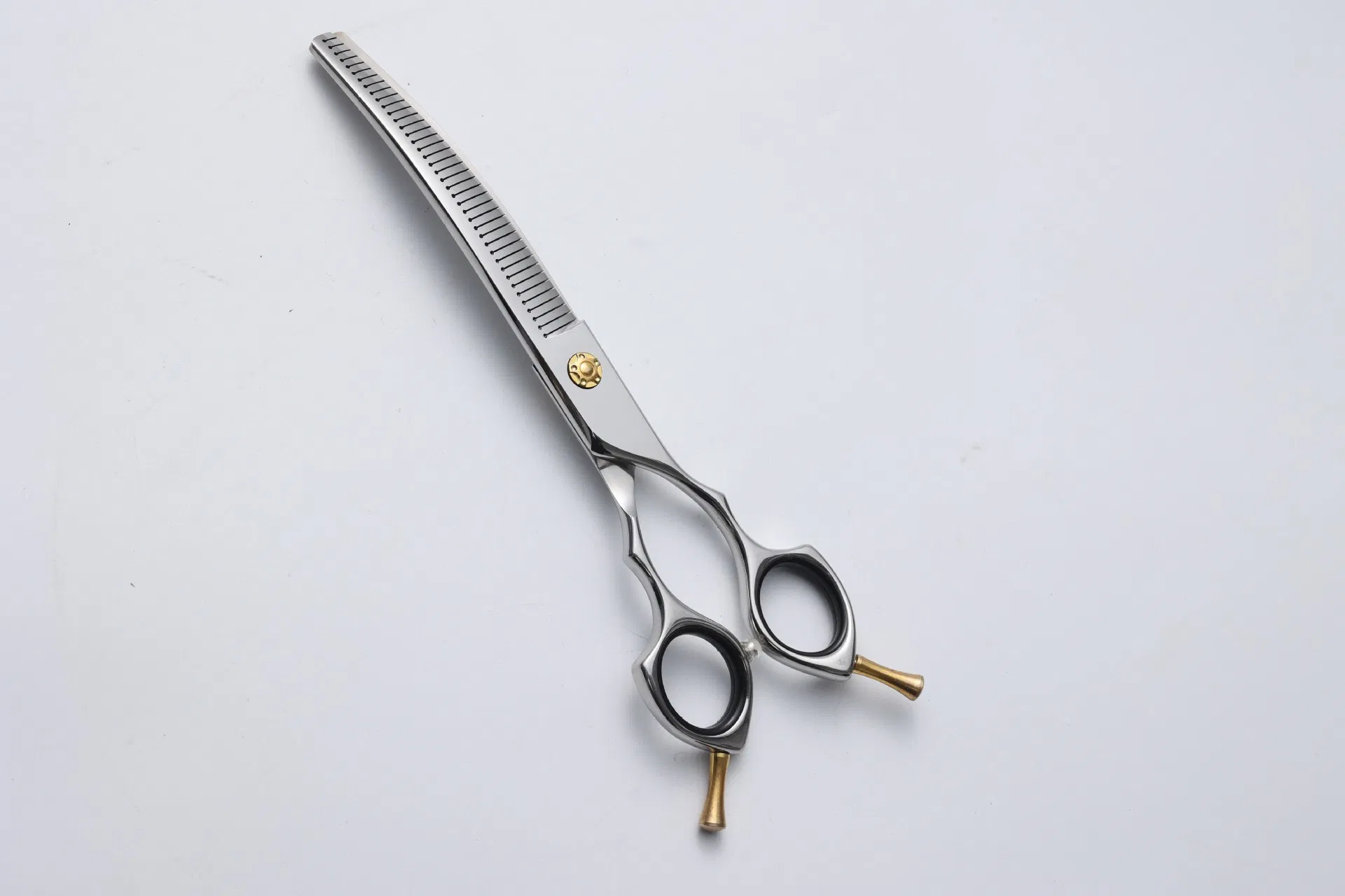 Japan 440c Curved Stainless Steel Pet Grooming Scissor Shear Set