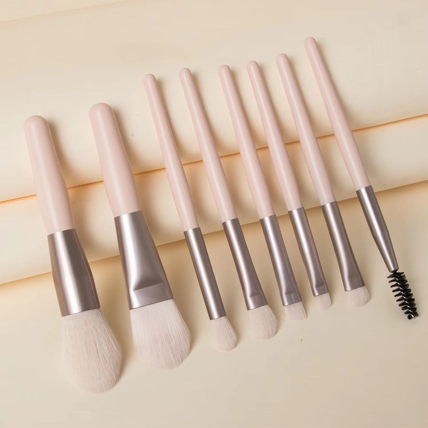 New Product 8 Pcs Travel Cosmetic Make up Brush Kit Private Label High Quality Makeup Set
