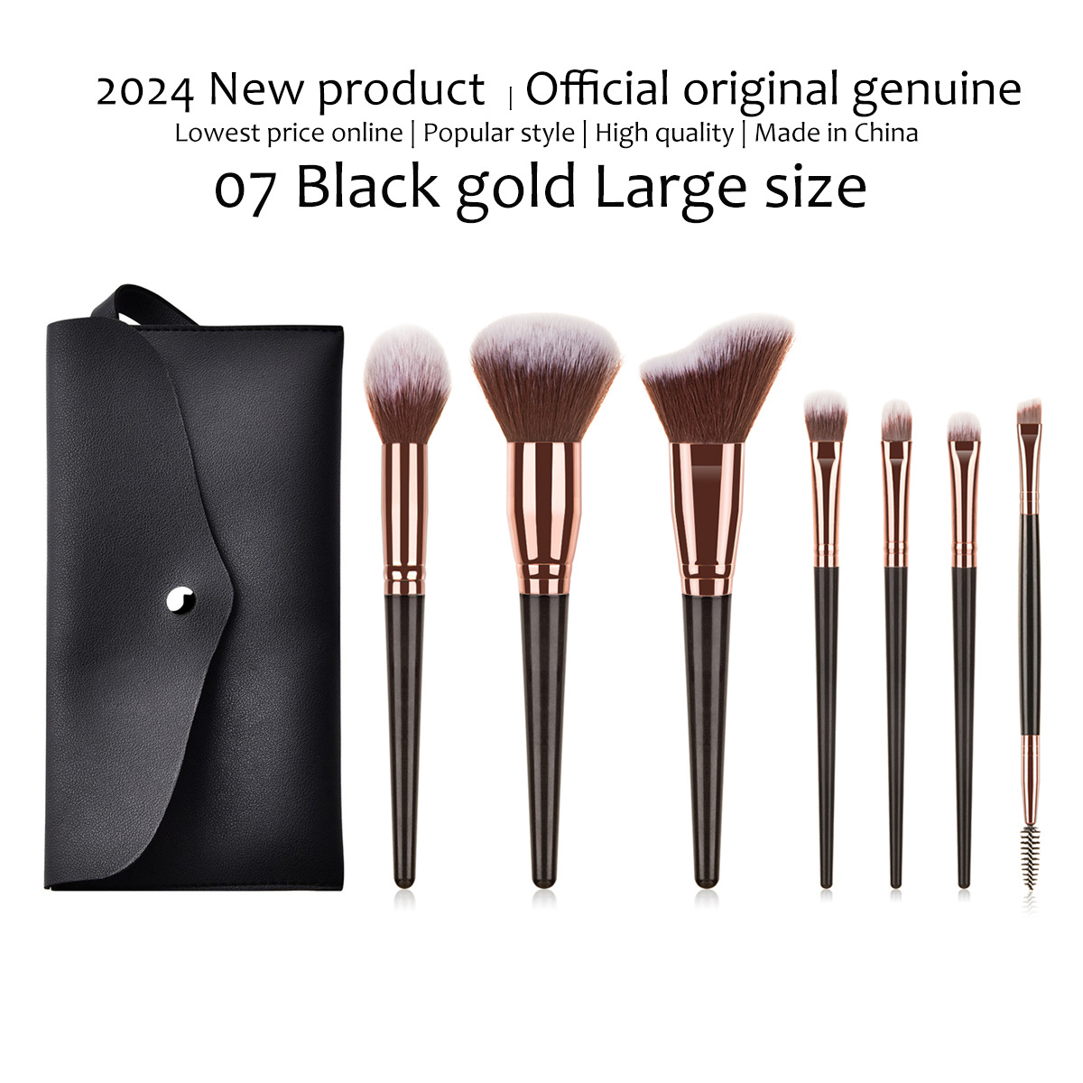 Premium Big Size Makeup Brushes Set High Quality Soft Synthetic Bristles Cosmetics Tools Eyeshadow Face Blush Make up Brush