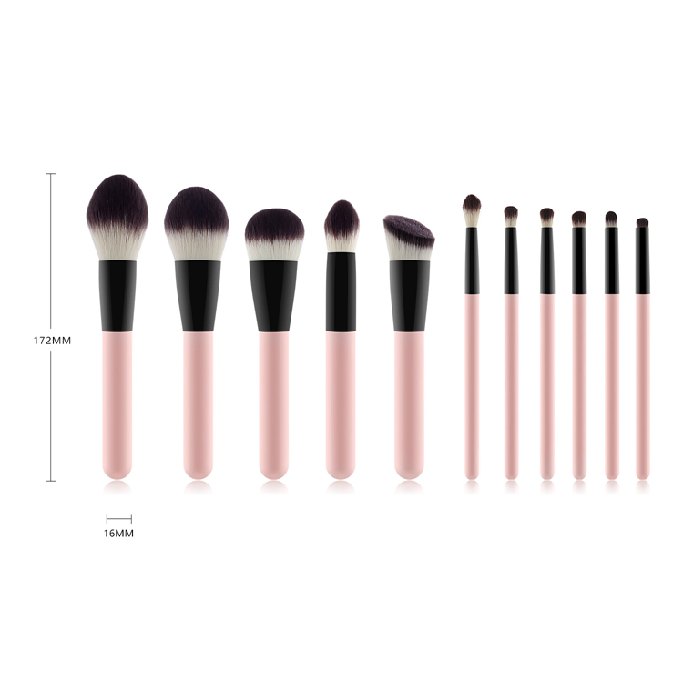 Makeup Brush Set Professional 11PCS Wholesale Pink Makeup Brush Set for Women Makeup Set