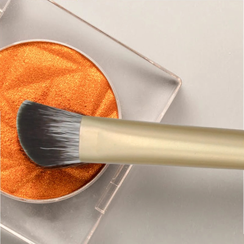 6 PCS Makeup Brushes Set Premium Synthetic Kabuki Foundation Blending Face Powder Mineral Eyeshadow Make up